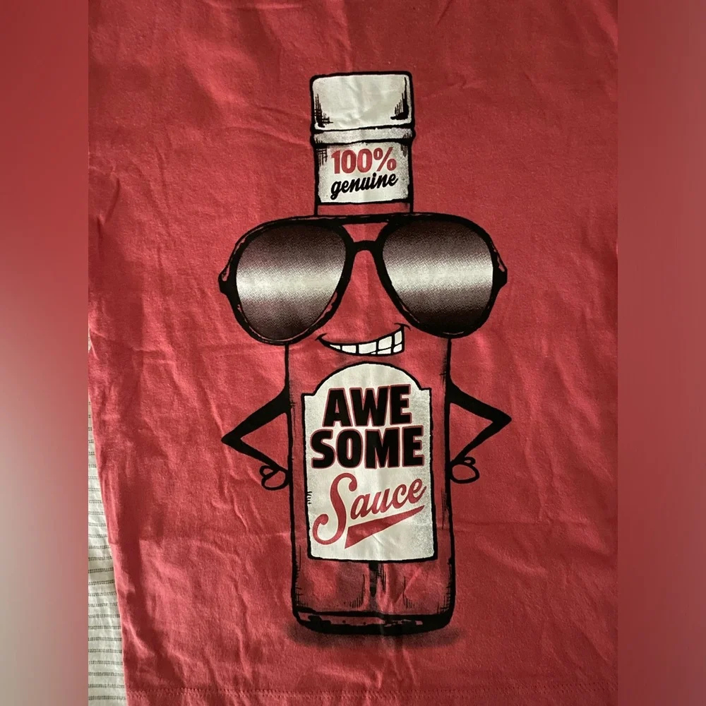 The Children’s Place boy’s graphic tee - 100% genuine Awesome Sauce - NWT XS 4